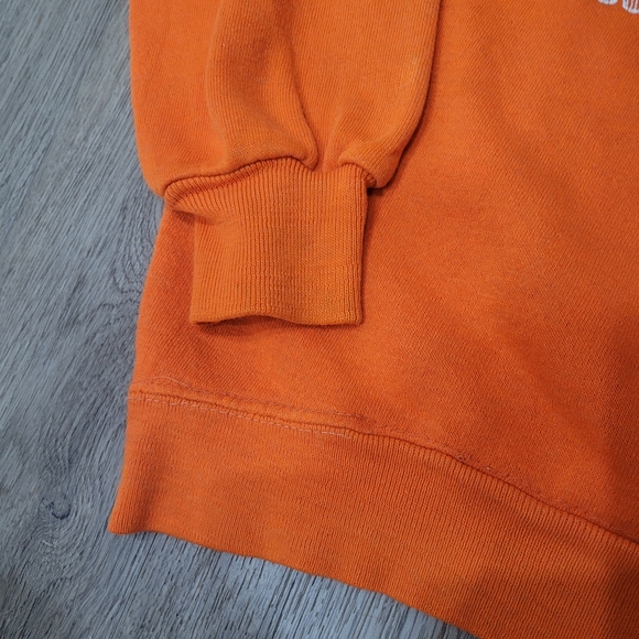 Vintage 90s Drummond Island Michigan Orange Sweatshirt Top Size: XS - Picture 5 of 5